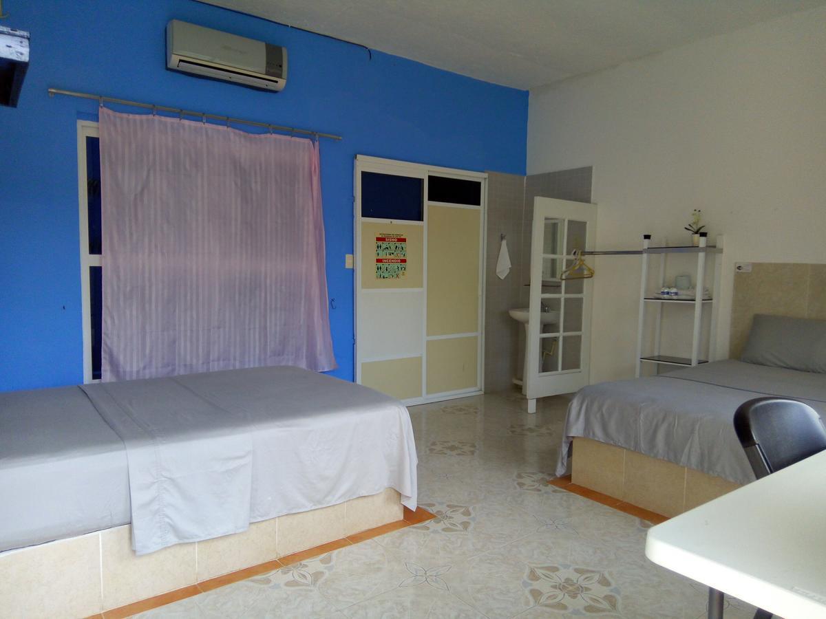 Hospedaje Barrancas Hotel Cosoleacaque Eksteriør billede